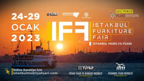 İstanbul Mobilya Fuarı 24-29 OCAK 2023