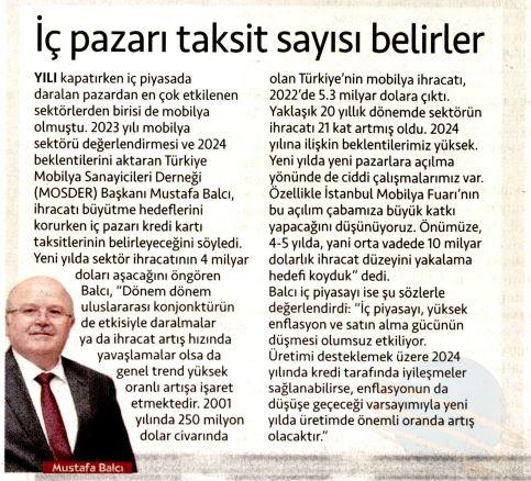 İç Pazarı Taksit Sayısı Belirler 