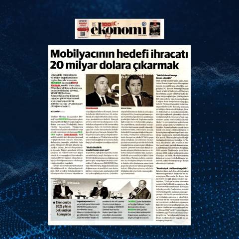 Mobilya Sektörünün Hedefi İhracatı 20 Milyar Dolara Çıkarmak Ekonomi Gazetesi