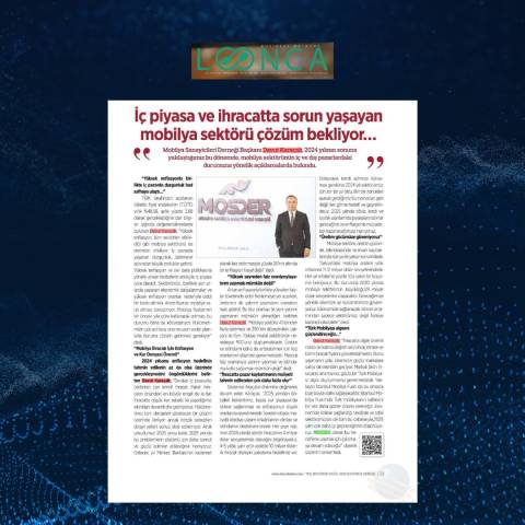 Mobilya Sektörünün Hedefi İhracatı 20 Milyar Dolara Çıkarmak Loonca