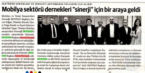 MOYSAD Yönetim Kurulu MOSDER’le Bir Araya Geldi 