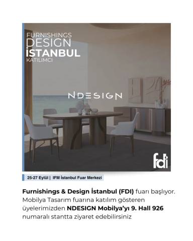 FURNISHINGS & DESIGN Istanbul 2025 Katılımcılarımız 