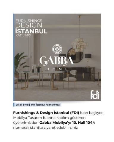 FURNISHINGS & DESIGN Istanbul 2025 Katılımcılarımız 
