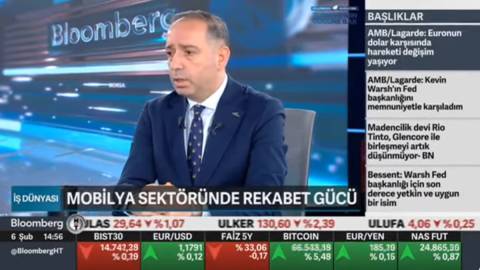 MOSDER Başkanı Sn. Davut KARAÇAK Bloomberg HT İş Dünyası Programı'na Katıldı